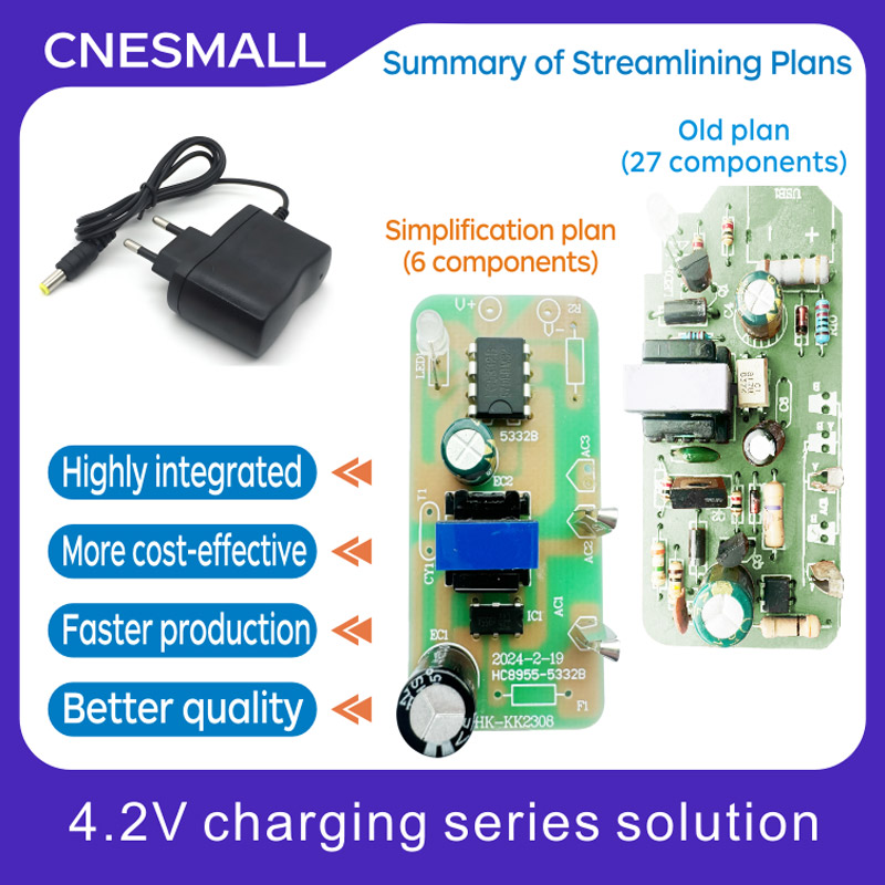 4.2V charging series solution